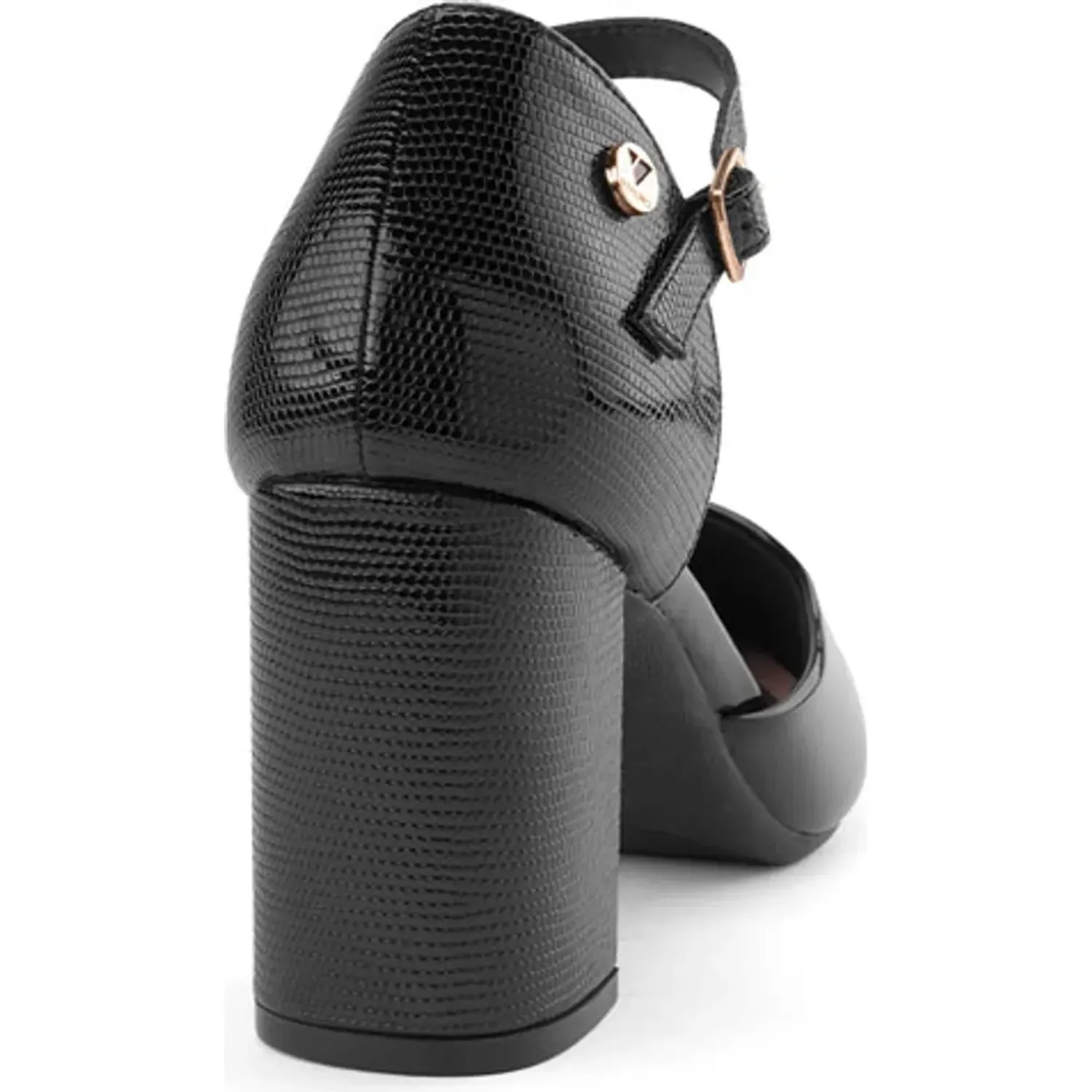 VIA UNO Calzado Via Uno De Vestir Mujer Pl585 color black | Platanitos