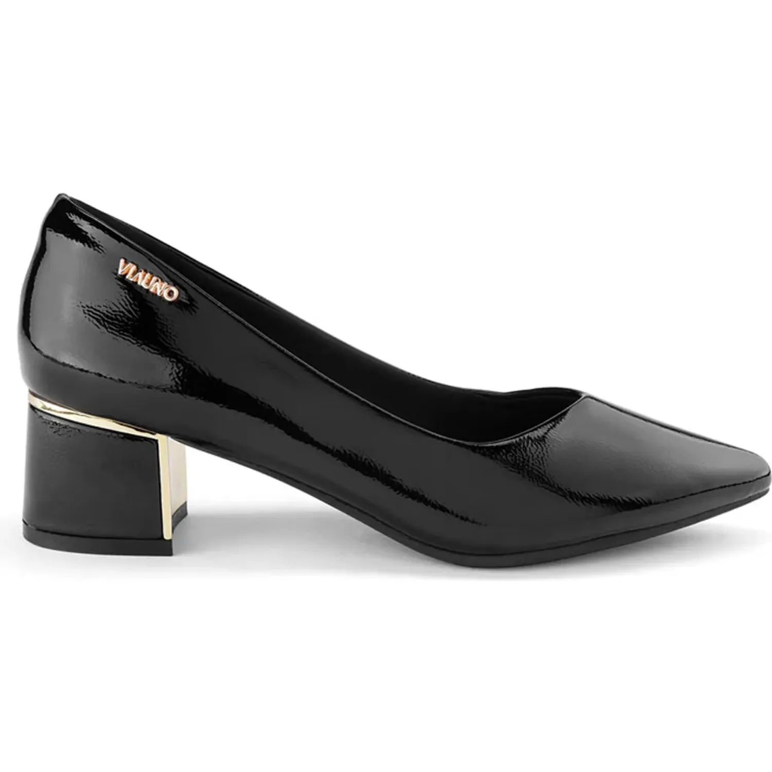 Calzado Via Uno De Vestir Mujer Pl570 color black | Platanitos
