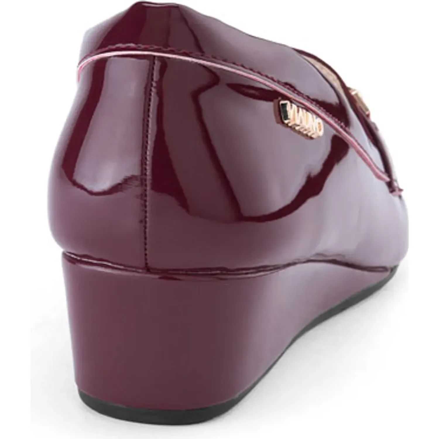 VIA UNO Mocasin Via Uno Mujer Pl566 color burgundy | Platanitos