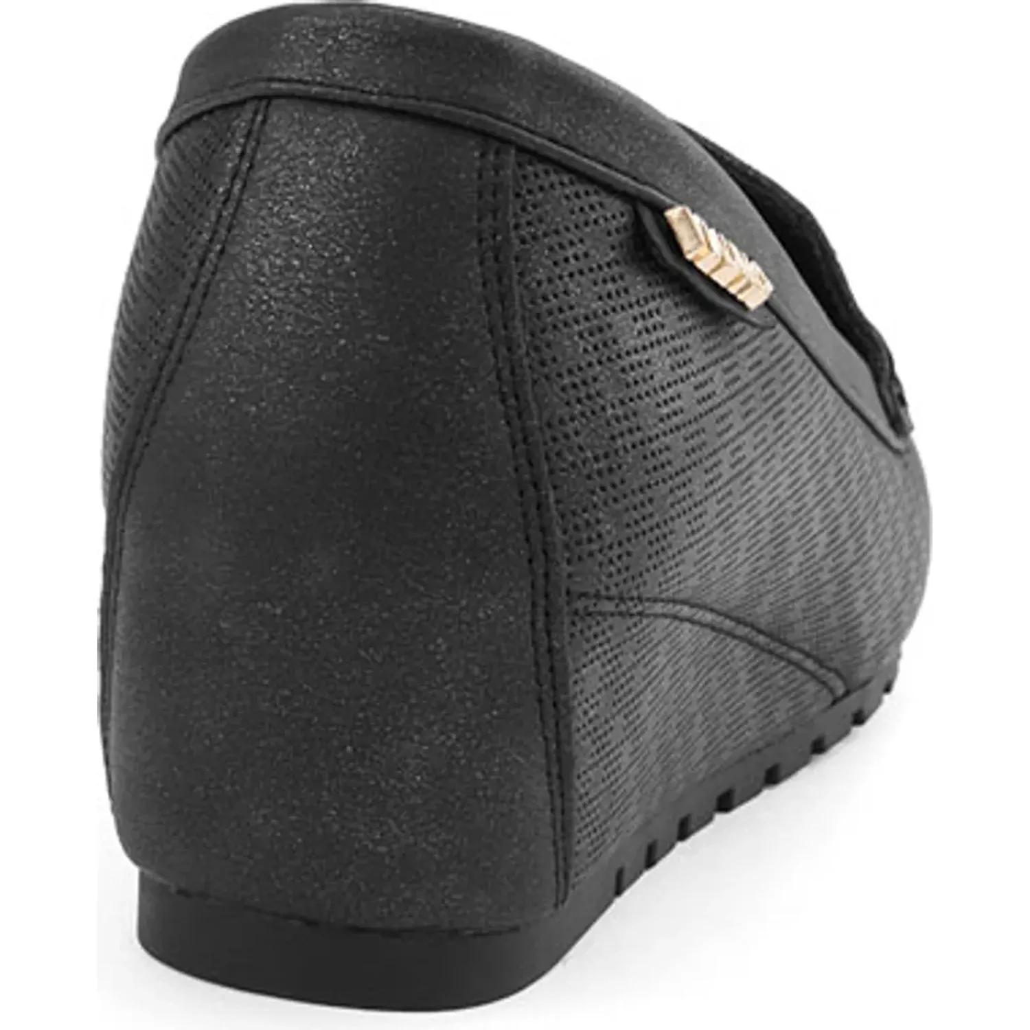 Mocasin Via Uno  Mujer 3z8984-3 color black | Platanitos
