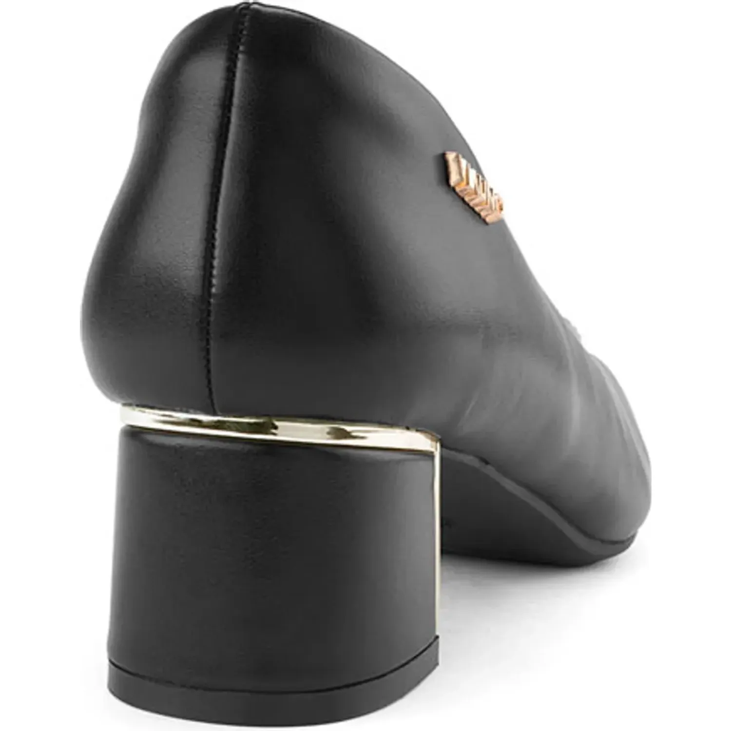 Calzado Via Uno De Vestir Mujer 3a10157-8 color black | Platanitos