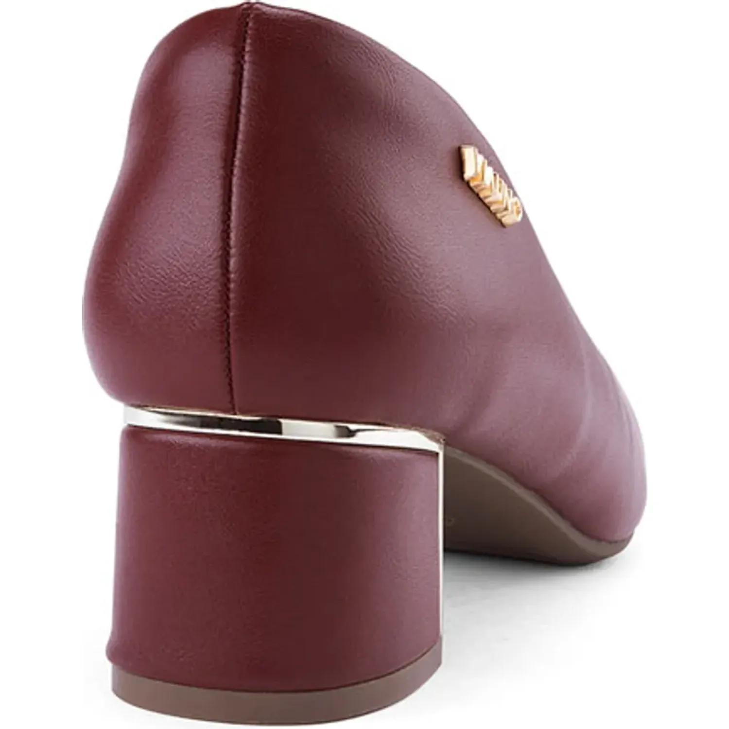 Calzado Via Uno De Vestir Mujer 3a10157-8 color burgundy | Platanitos