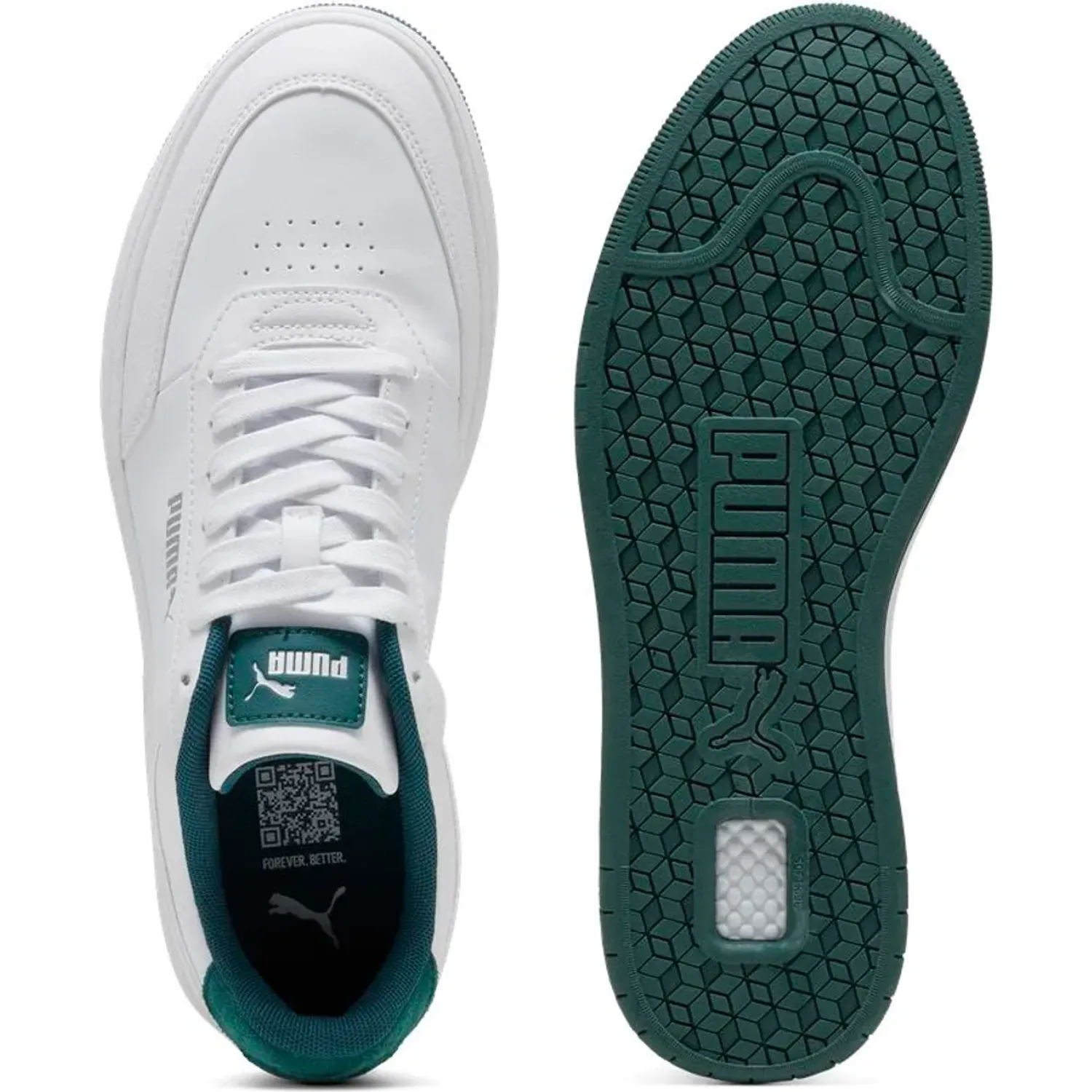 Zapatillas Puma Urbanas Hombre Canasta color blanco | Platanitos