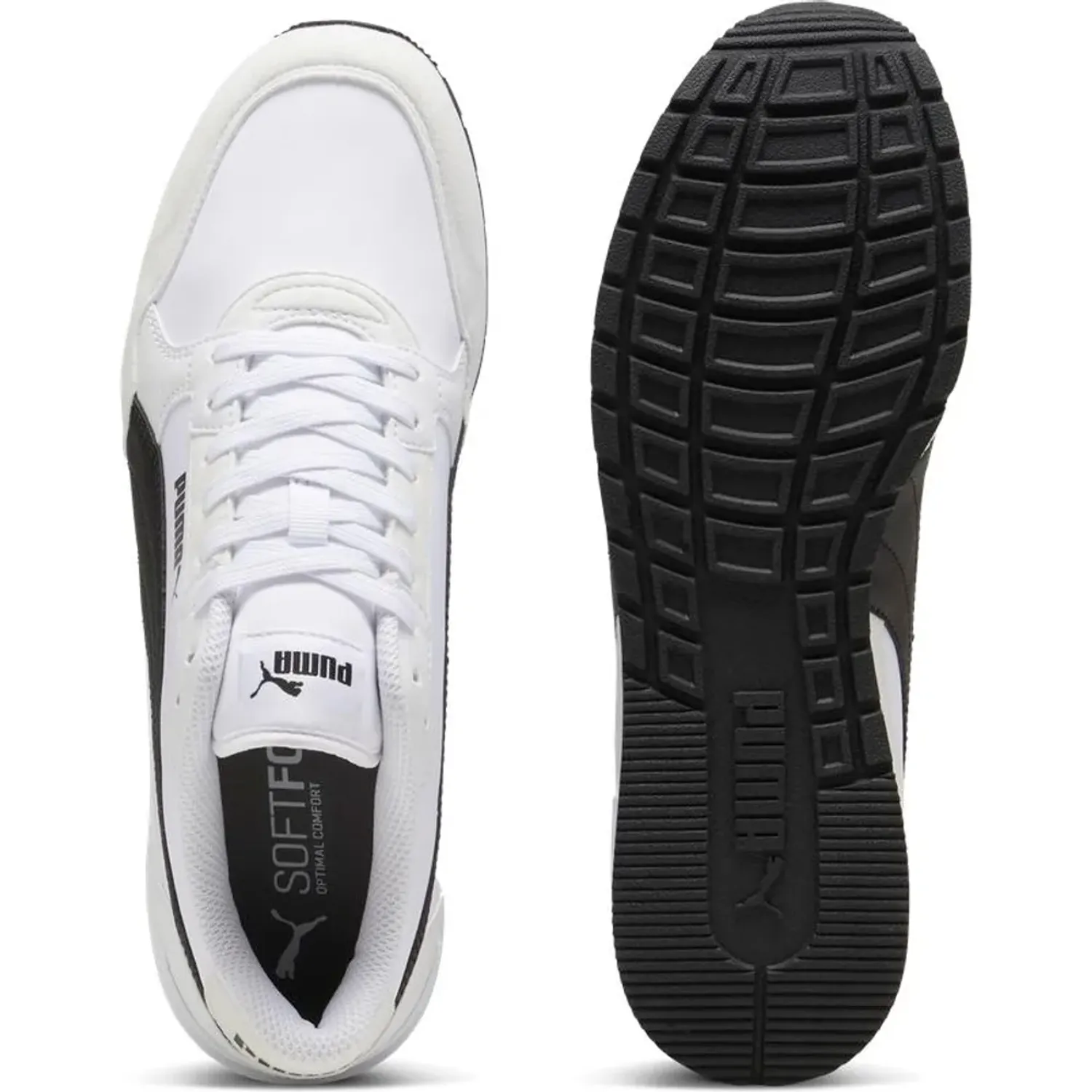 Zapatillas Puma Urbanas Hombre St Runner V4 Nl color blanco | Platanitos