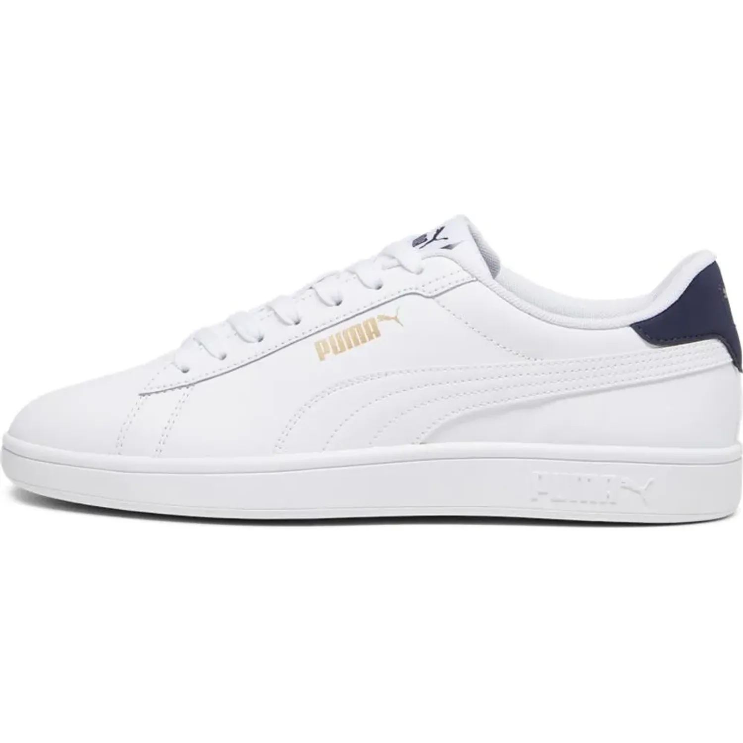 Zapatillas Puma Urbanas Hombre Smash 3.0 L color blanco | Platanitos