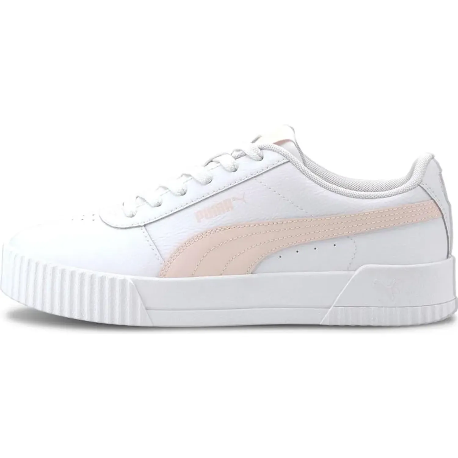 Zapatilla Puma Urbana Mujer Carina L color blanco | Platanitos