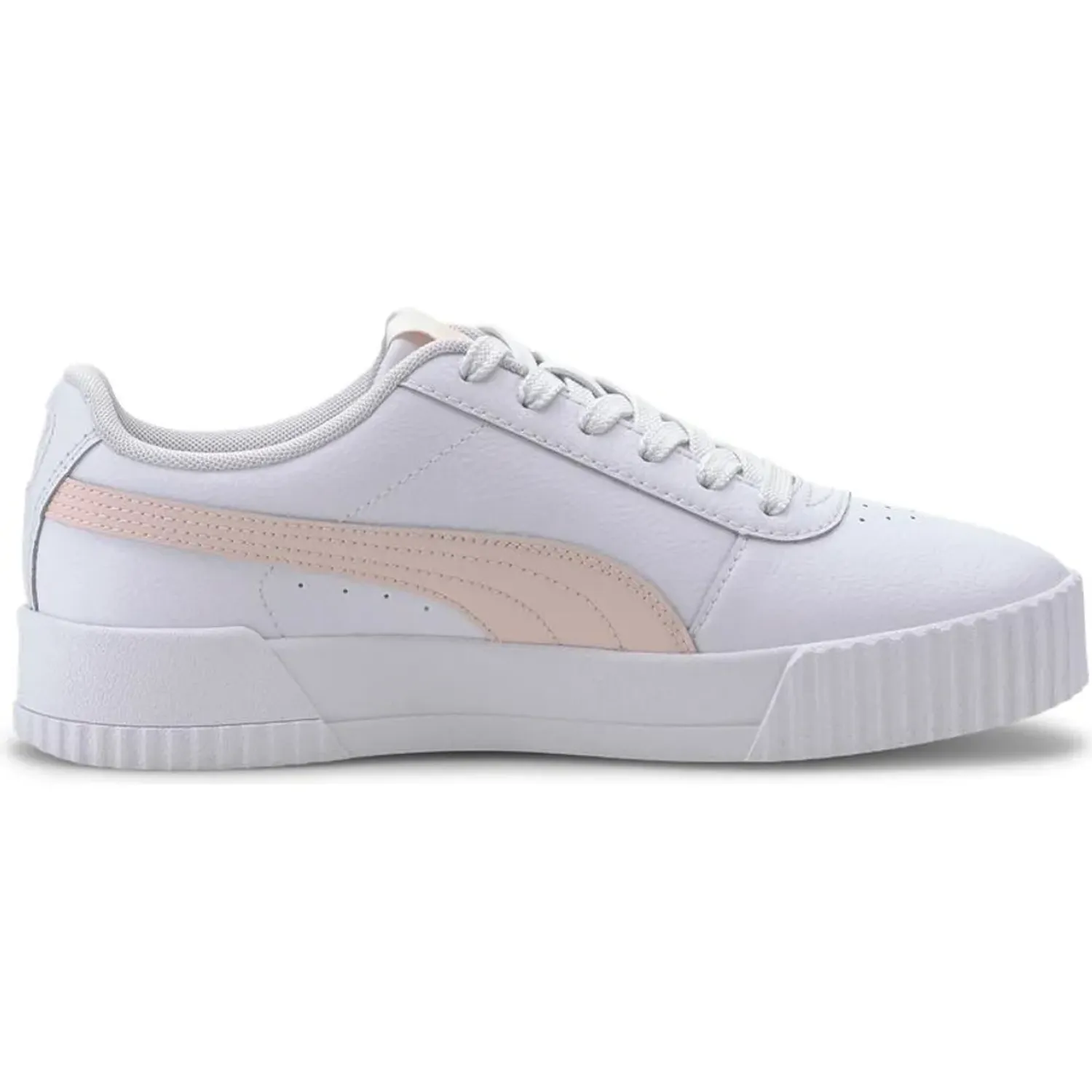Zapatilla Puma Urbana Mujer Carina L color blanco | Platanitos