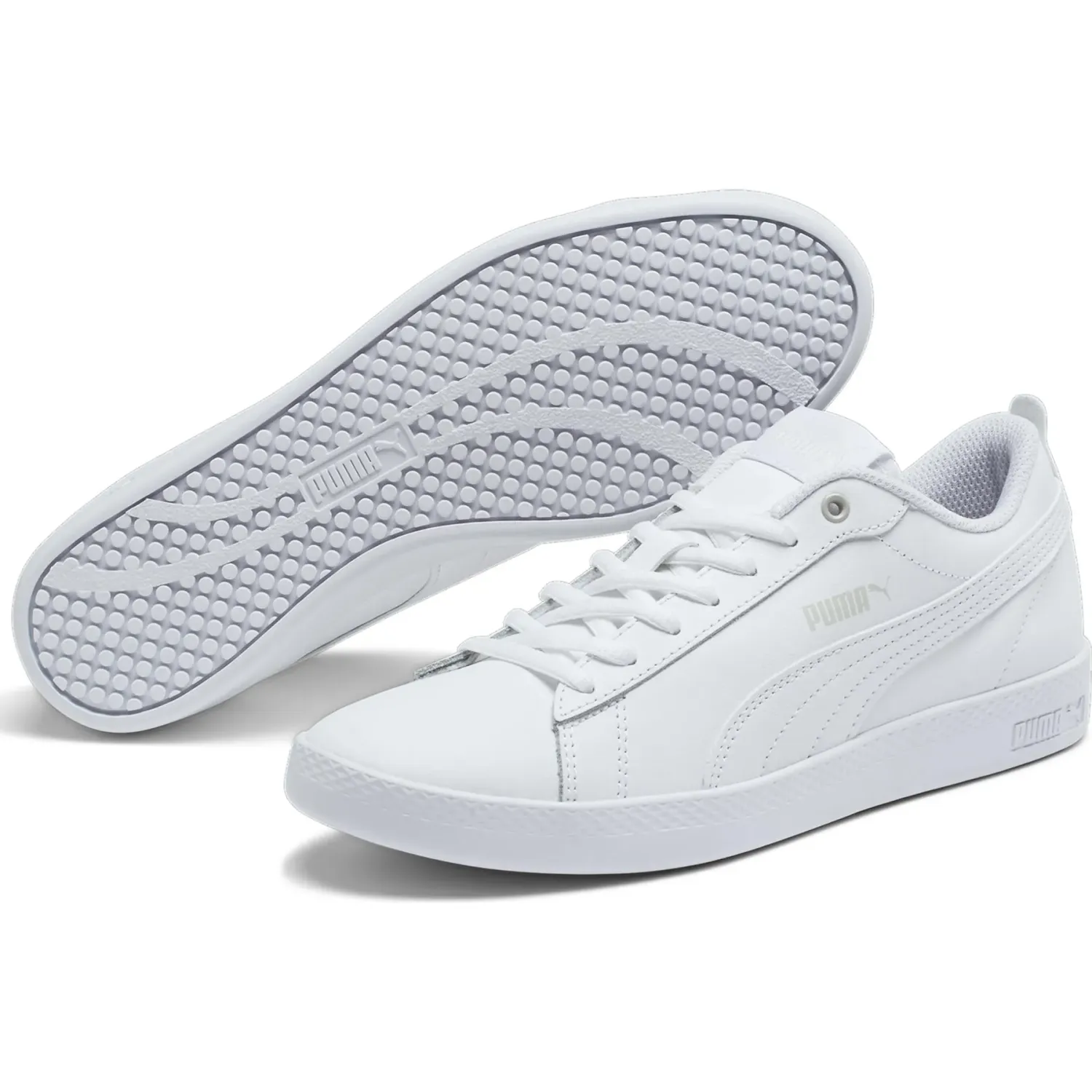 Puma Zapatillas Puma Urbanas Mujer Smash Wns V2 L color blanco | Platanitos