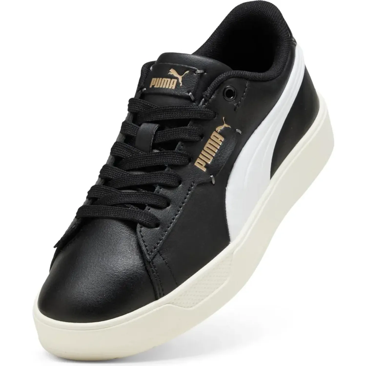 Zapatillas Puma Niño Puma Urbanas Blanco Smash Belle color negro | Platanitos