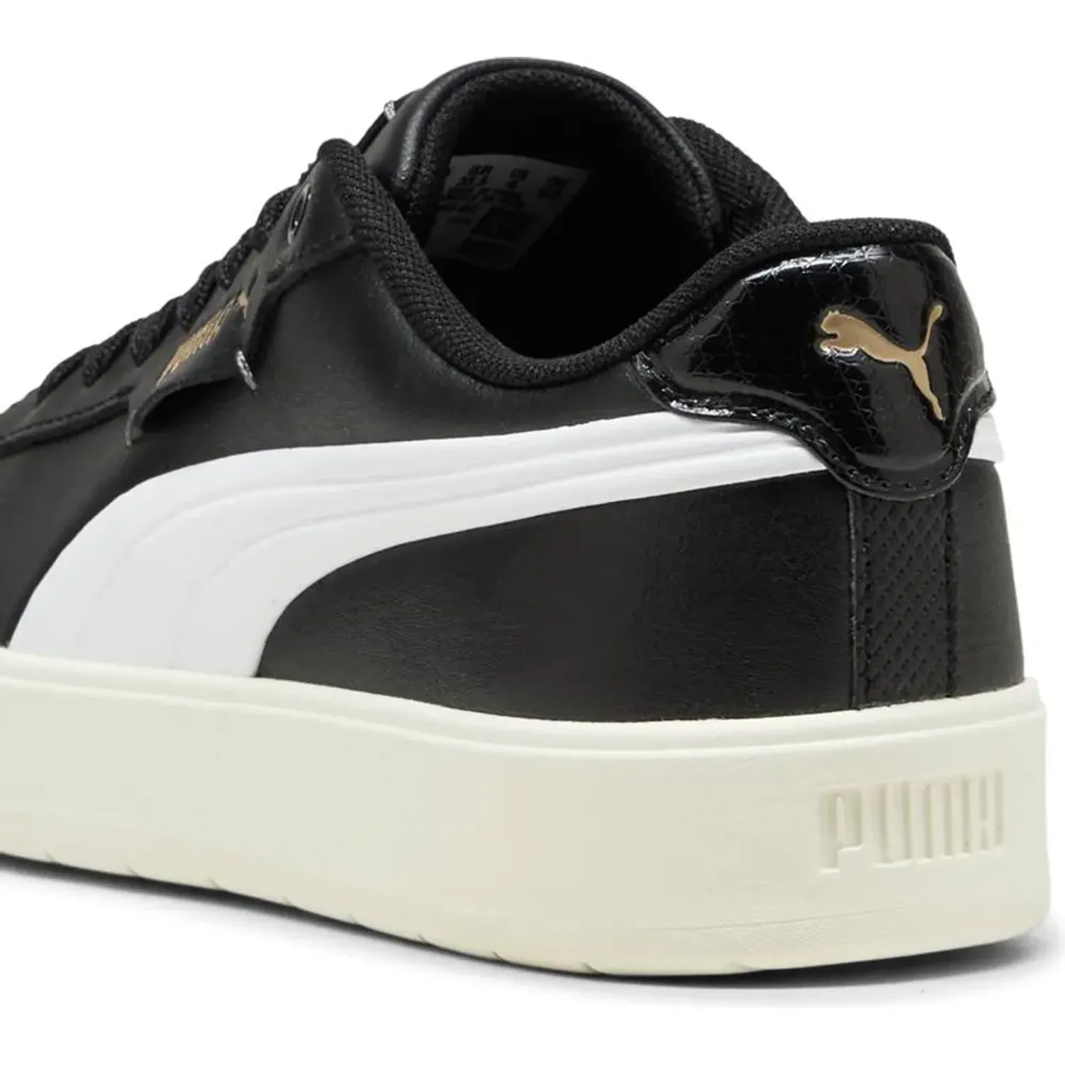 Zapatillas Puma Niño Puma Urbanas Blanco Smash Belle color negro | Platanitos