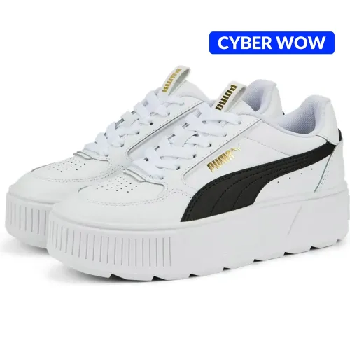 Zapatillas Puma Urbanas Niña Puma Karmen Rebelle color blanco | Platanitos