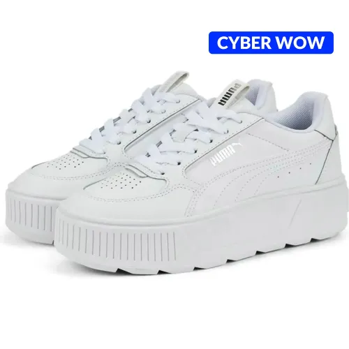 Zapatillas Puma Urbanas Niña Puma Karmen Rebelle color blanco | Platanitos