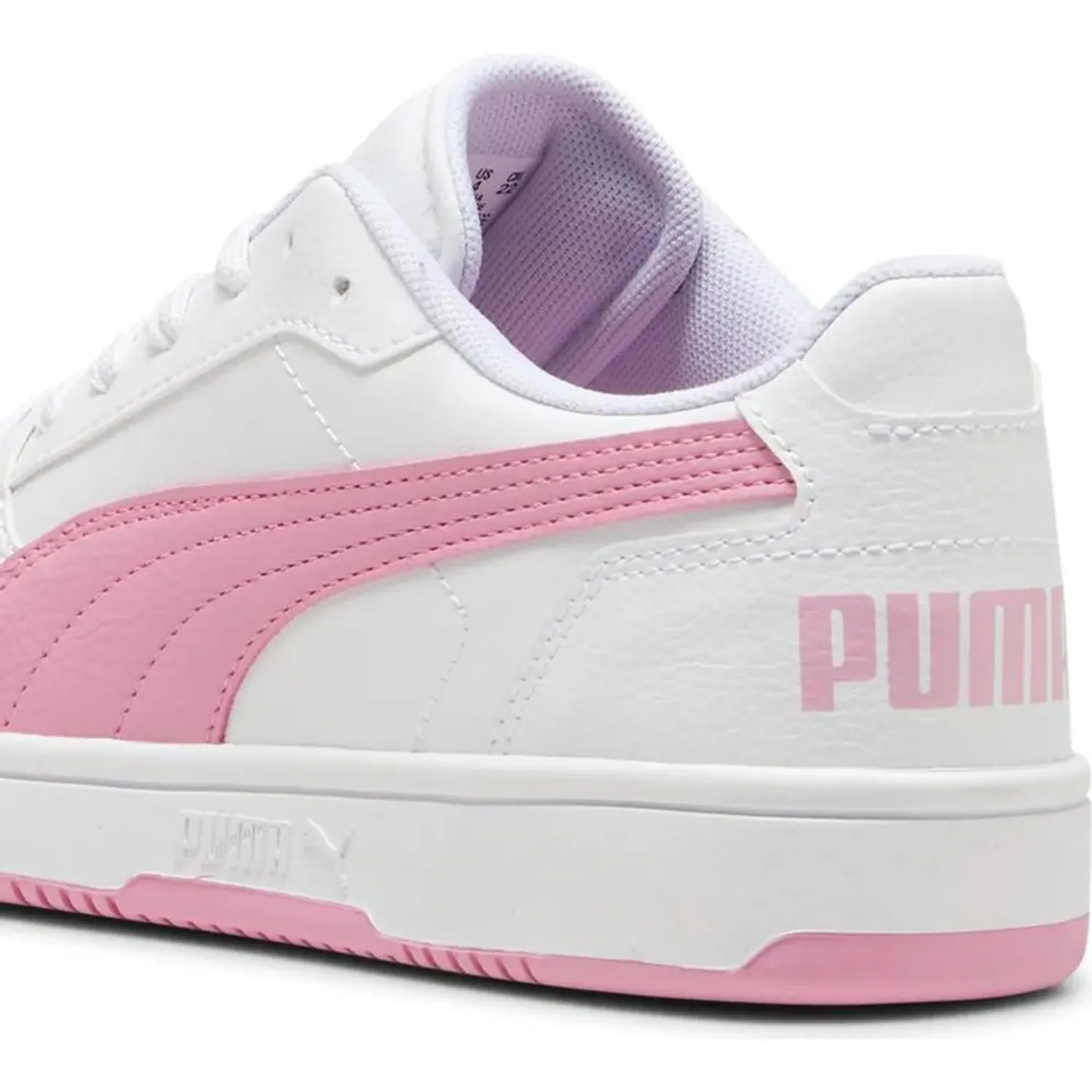 Zapatillas Puma Urbanas Juvenil Reb-L Jr color blanco / rosado | Platanitos