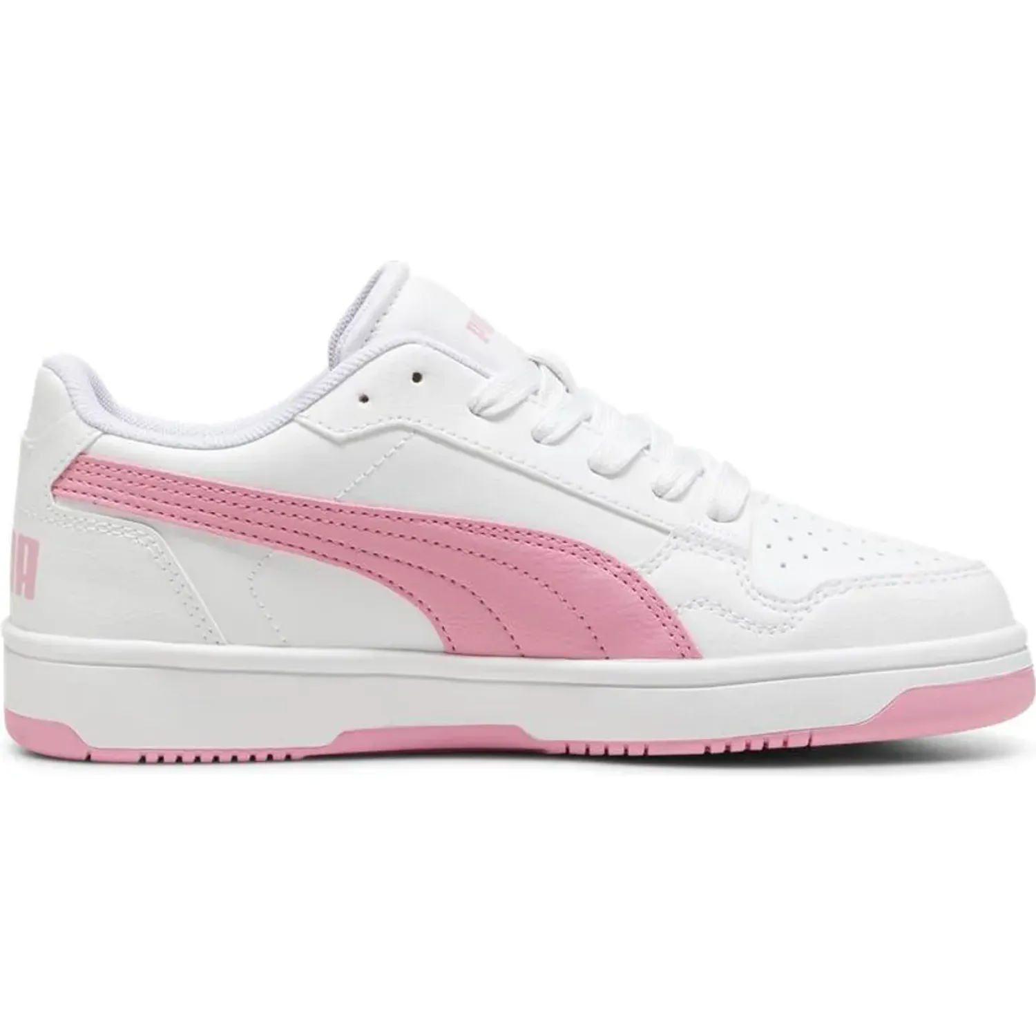 Zapatillas Puma Urbanas Juvenil Reb-L Jr color blanco / rosado | Platanitos