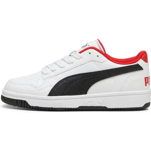 Zapatillas Puma Urbanas Juvenil Reb-L Jr color blanco | Platanitos