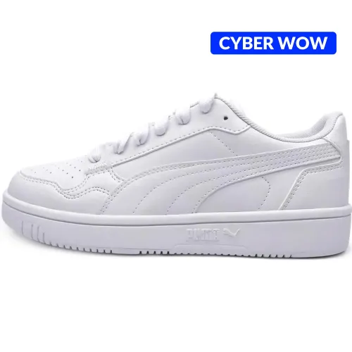 Zapatillas Puma Urbanas Juvenil Reb-L Jr color blanco | Platanitos