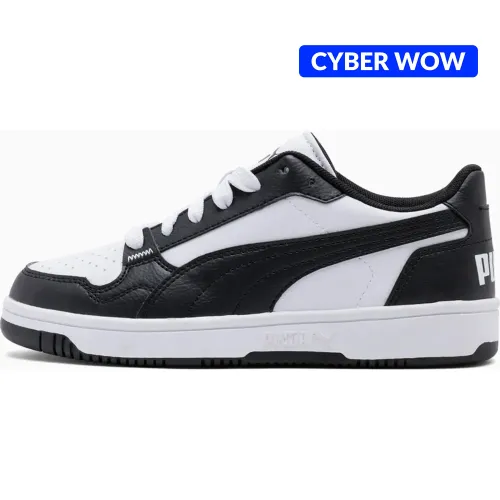 Zapatillas Puma Urbanas Juvenil Reb-L Jr color blanco | Platanitos