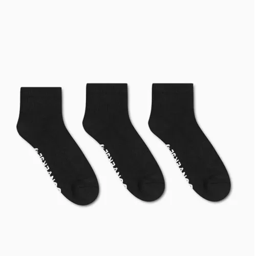 Converse Pack De Medias Deportivas Unisex Socks Mn 3pk Foundational Quarter