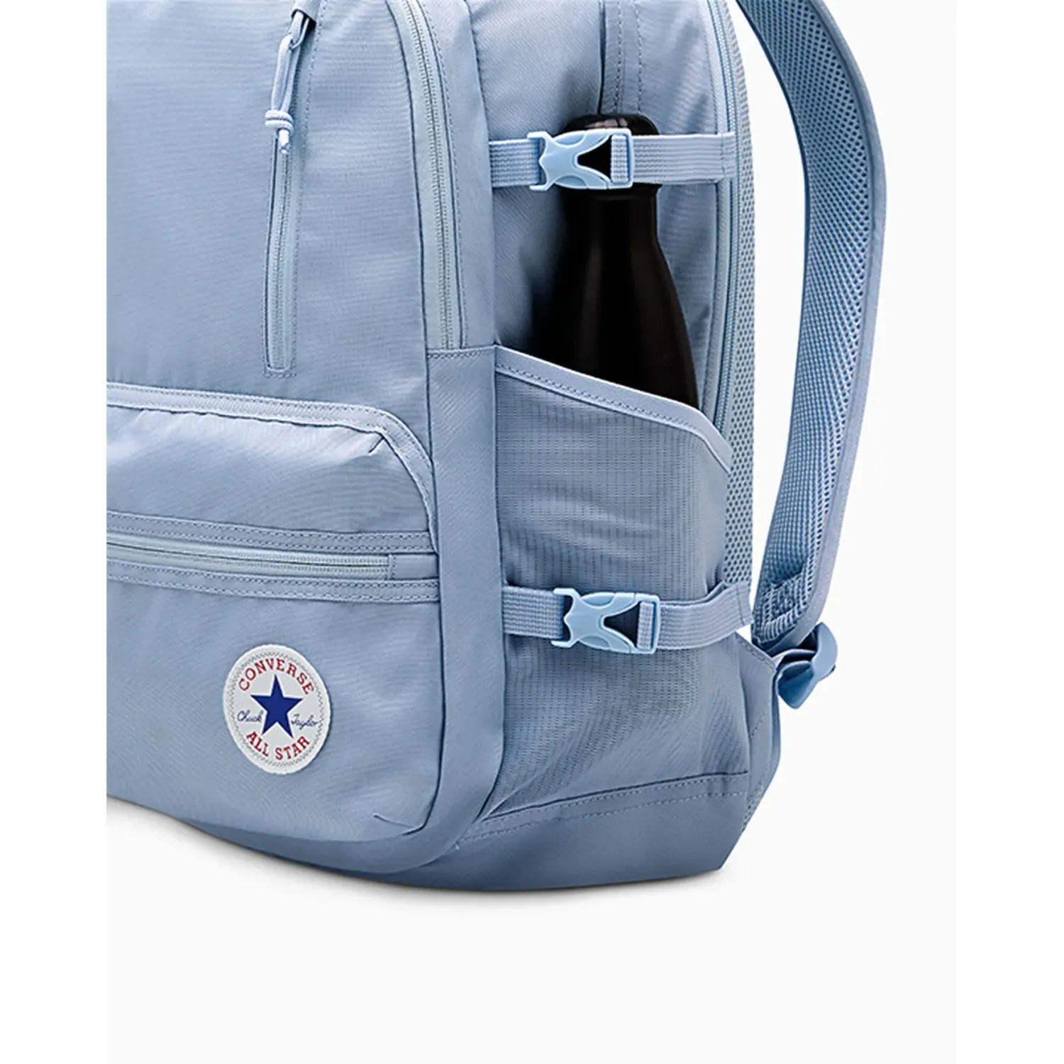 Mochila Converse Deportiva Unisex Straight Edge Backpack color azul | Platanitos