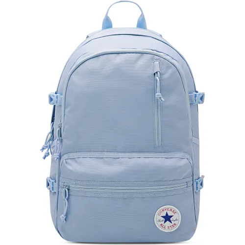 Mochila Converse Deportiva Unisex Straight Edge Backpack color azul | Platanitos