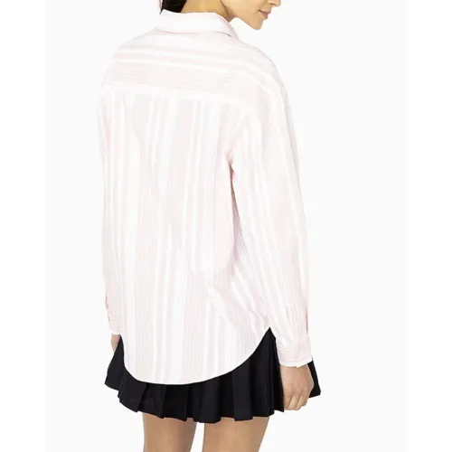 Converse Camisa Manga Larga Mujer Love Stripe