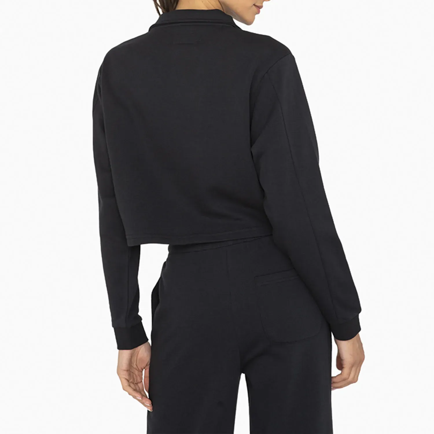 Casaca Converse Deportiva Mujer Active Converse color negro | Platanitos