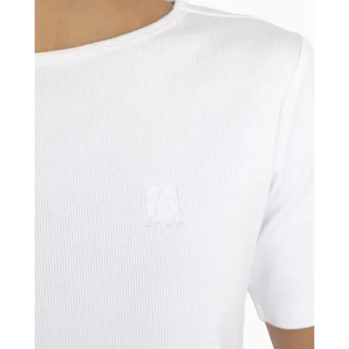 Converse Polo Manga Corta Deportivo Mujer Rib Star Converse