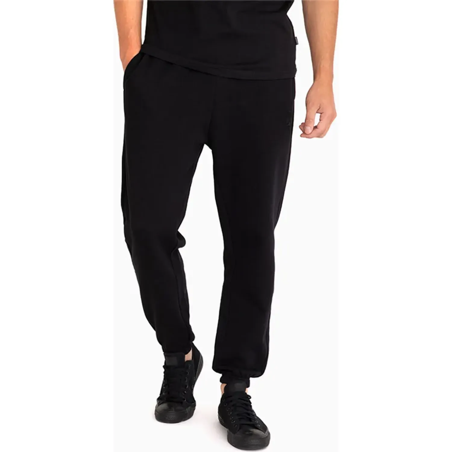 Pantalon Converse Buzo Deportivo Hombre Retro Star Converse color negro | Platanitos