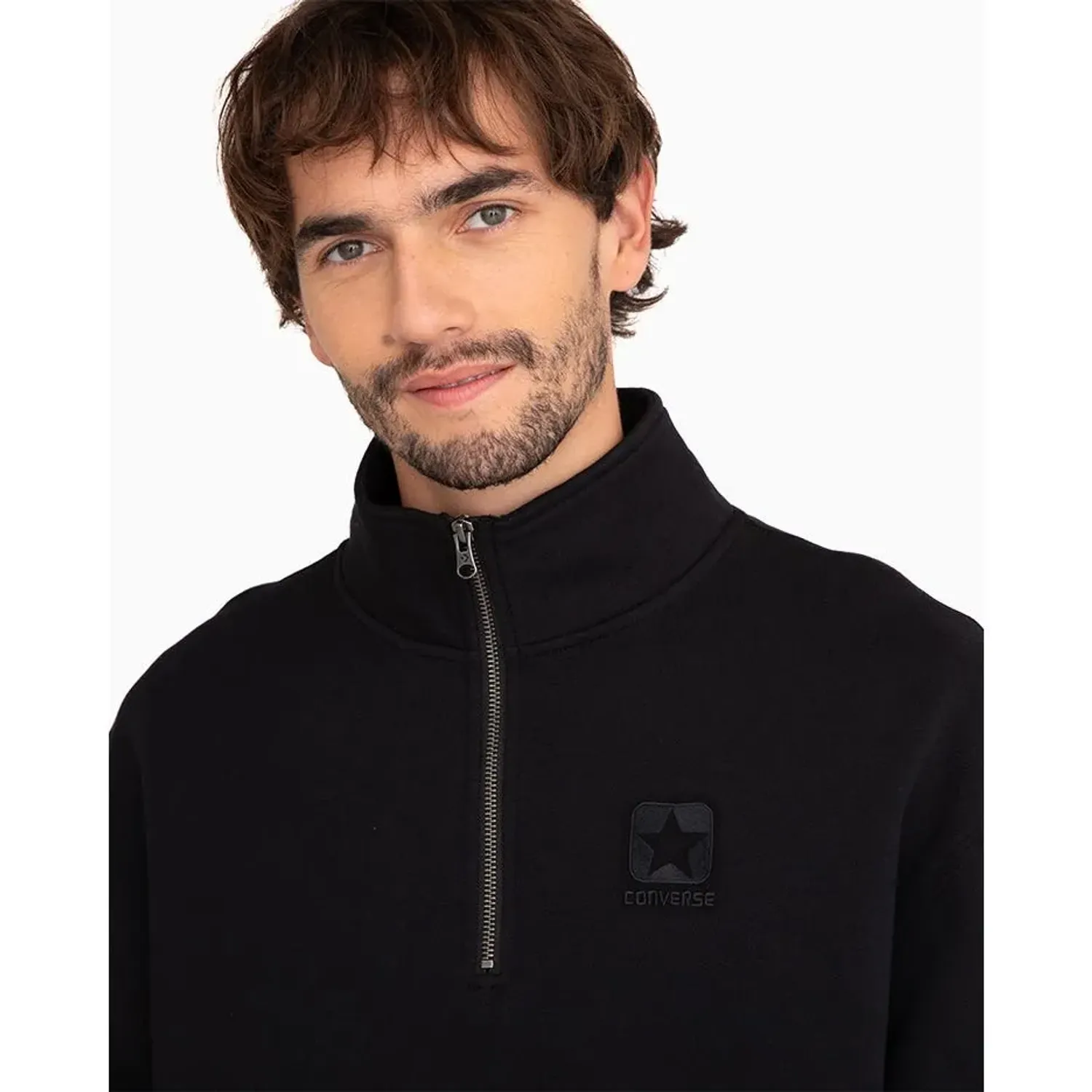 Polera Converse Deportiva Hombre Retro Star Converse color negro | Platanitos