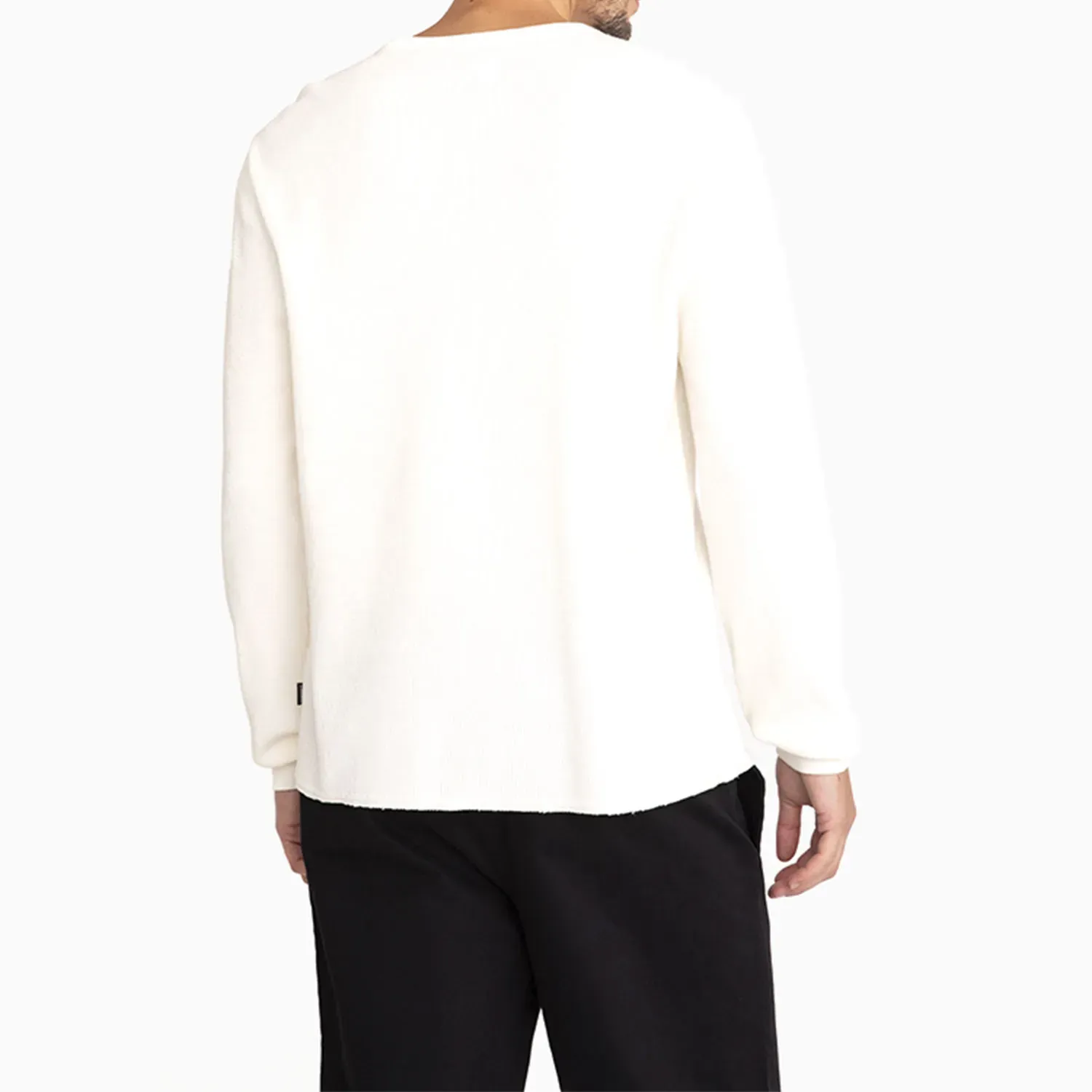 Polo Converse Manga Larga Deportivo Hombre Waffle Cons Converse color blanco | Platanitos