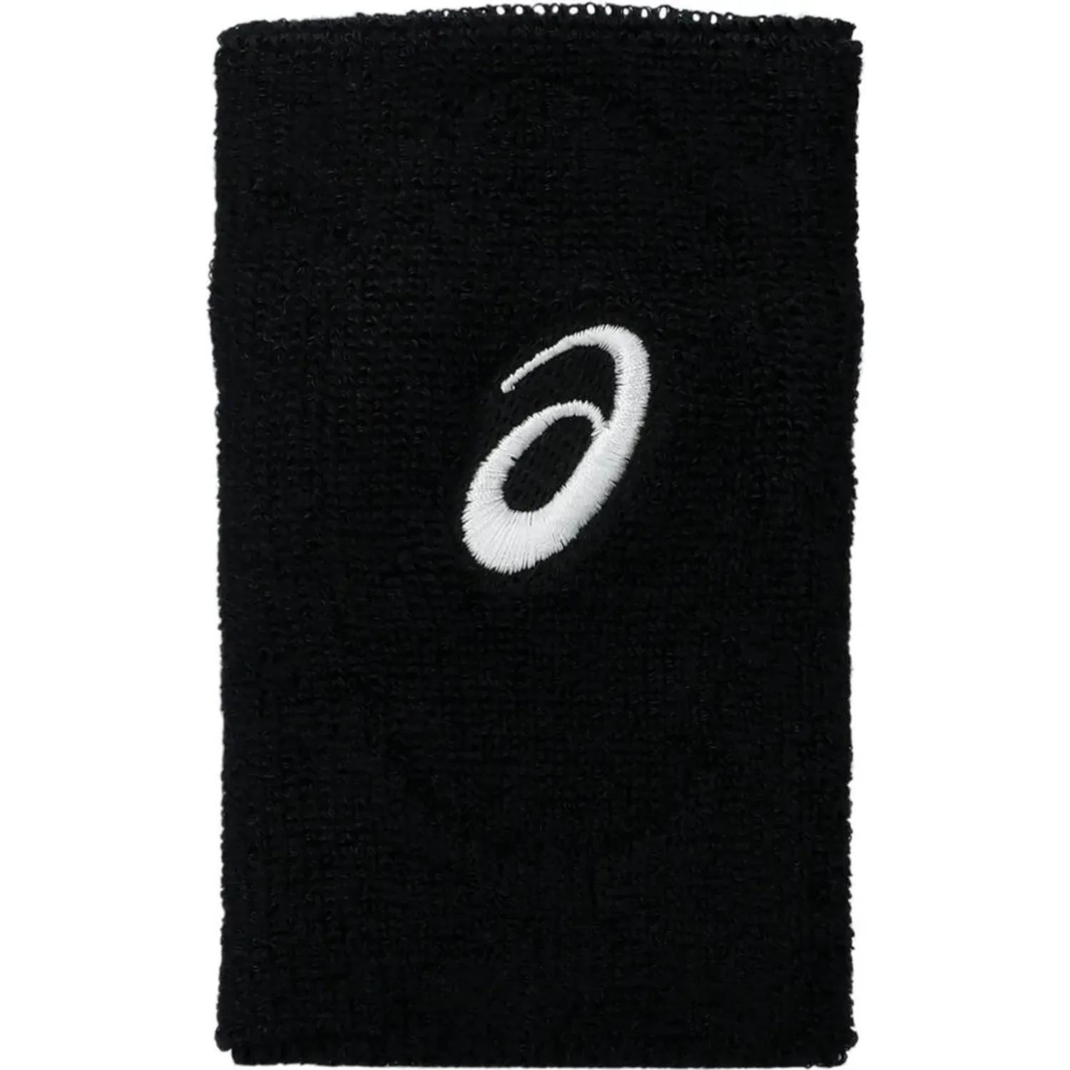 Muñequera Asics De Tenis Unisex Adulto Wrist Band Long color negro | Platanitos
