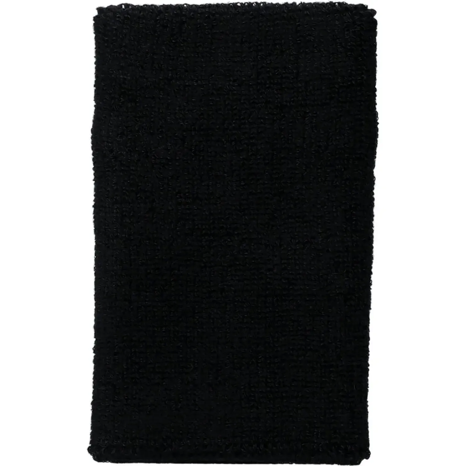 Muñequera Asics De Tenis Unisex Adulto Wrist Band Long color negro | Platanitos