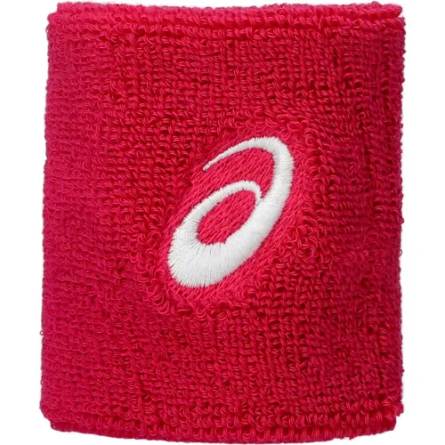 Muñequera Asics De Tenis Unisex Adulto Wrist Band Pair color rojo | Platanitos