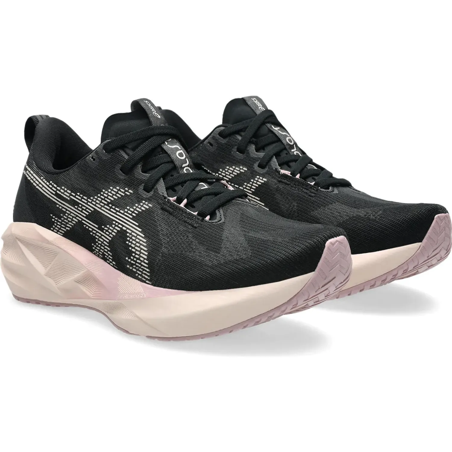 Zapatillas Asics Running Mujer Novablast 5 color negro | Platanitos