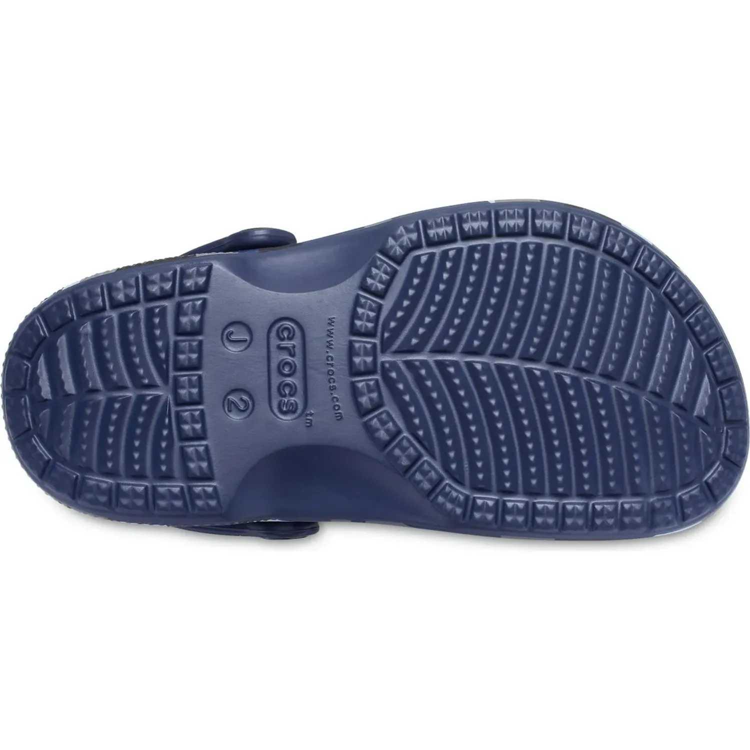 Zuecos Crocs Unisex Niños Baya Seasonal Printed Clog color azul | Platanitos