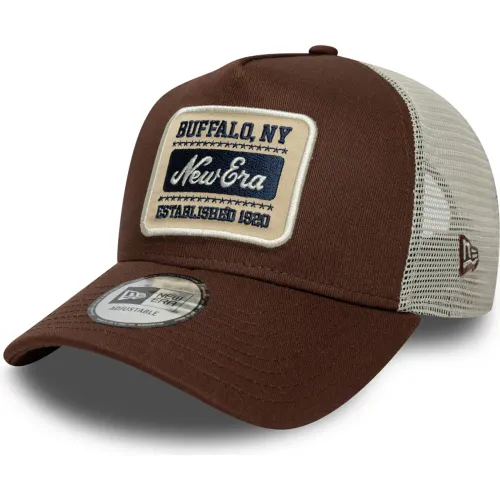 Gorra New Era Urbana Unisex New Era Branded 940 Af Trucker color marron | Platanitos