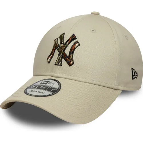 Gorra New Era Urbana Unisex New York Yankees 940 color beige | Platanitos