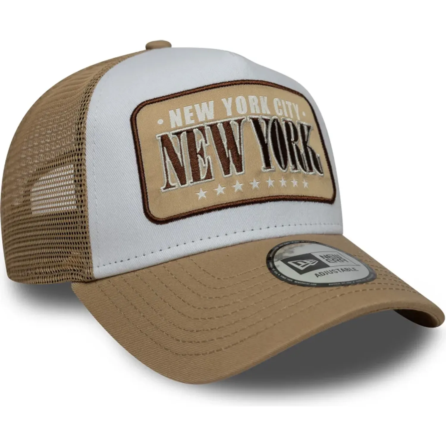 NEW ERA Gorra New Era Urbana Unisex New Era Branded 940 Af Trucker color bege | Platanitos