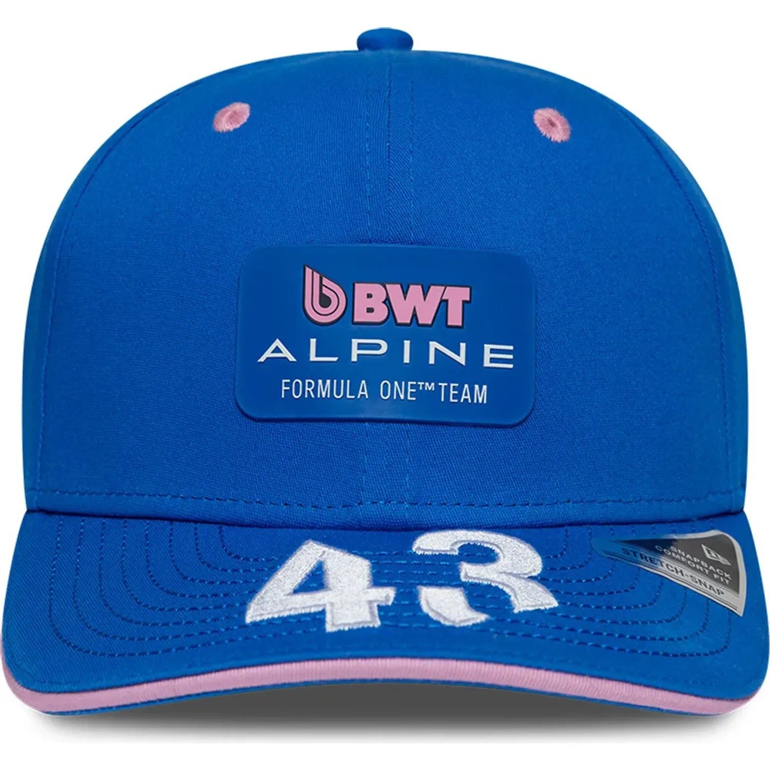 Gorra New Era Urbana Unisex Alpine Racing 970 Stretch Snap color azul | Platanitos