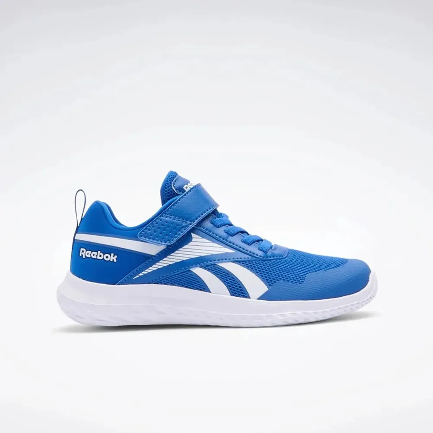 Zapatillas Reebok Running Niños Rush Runner 5 Elastic Lace & Top Strap color azul | Platanitos