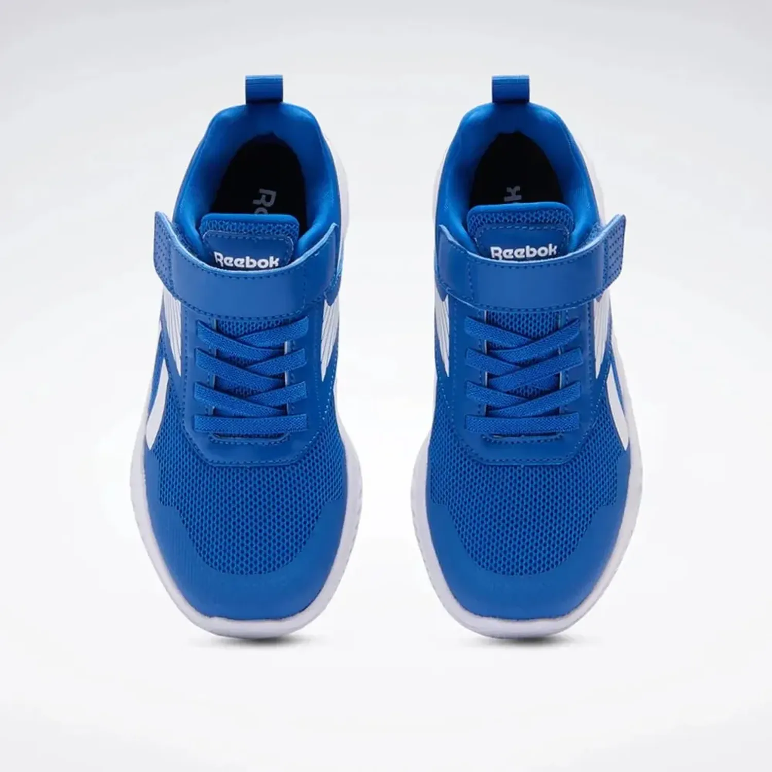 Zapatillas Reebok Running Niños Rush Runner 5 Elastic Lace & Top Strap color azul | Platanitos