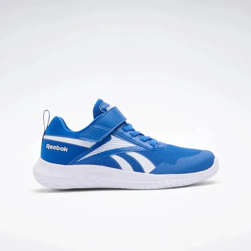 Zapatillas Reebok Running Niños Rush Runner 5 Elastic Lace & Top Strap color azul | Platanitos
