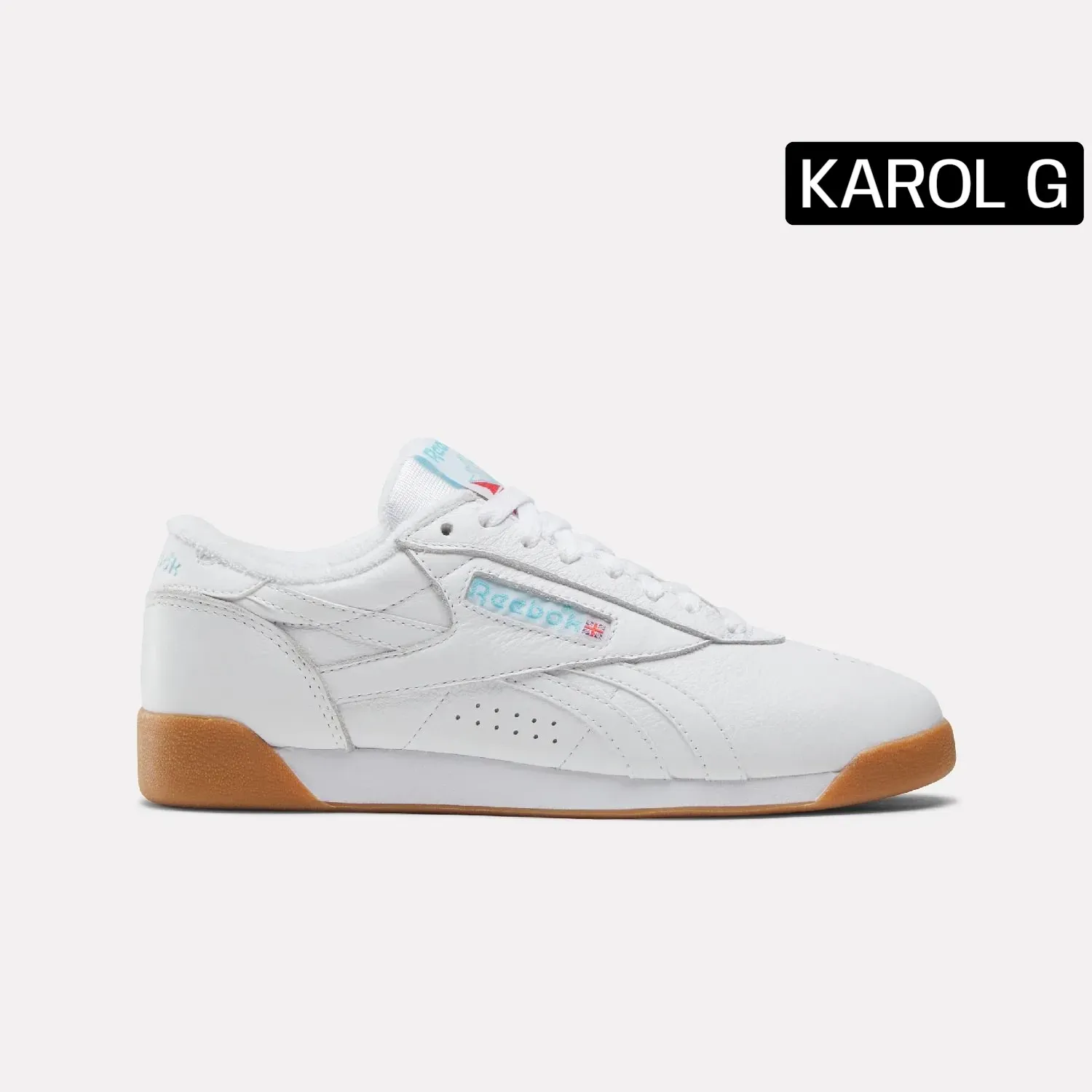 Zapatillas Reebok Urbanas Mujer F/S Lo - Karol G color blanco | Platanitos