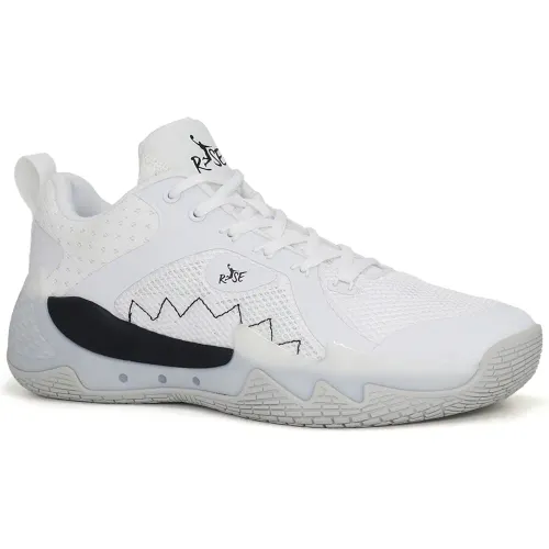 Zapatillas Rise De Basquet Hombre Agitate/H26 color blanco | Platanitos