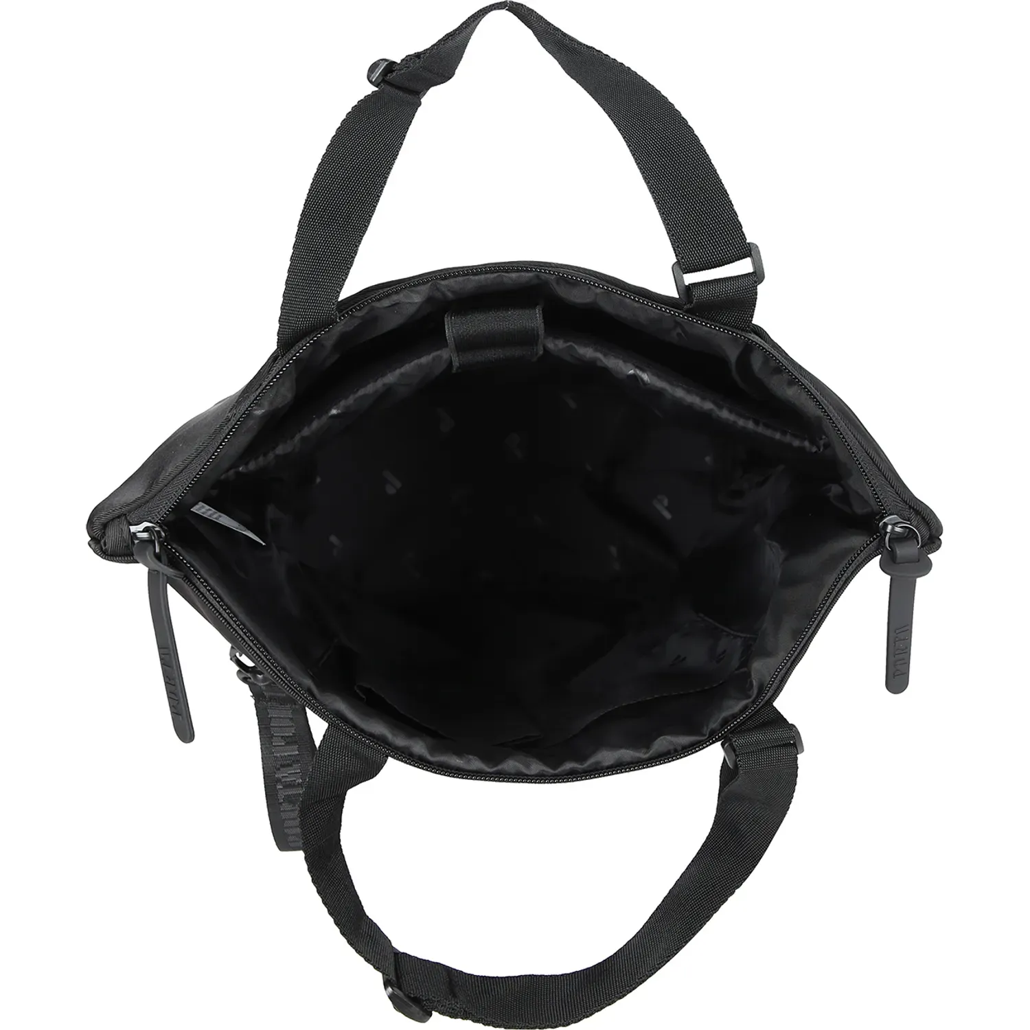 Bolso Porta Mujer Grande Dorah color negro | Platanitos