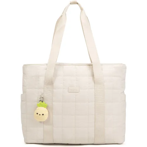 Bolso Porta Mujer Grande Isis color beige | Platanitos