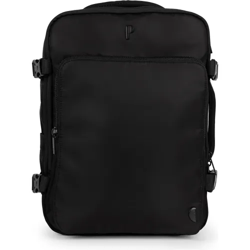 Mochila Porta Viajera Mujer Lison color negro | Platanitos