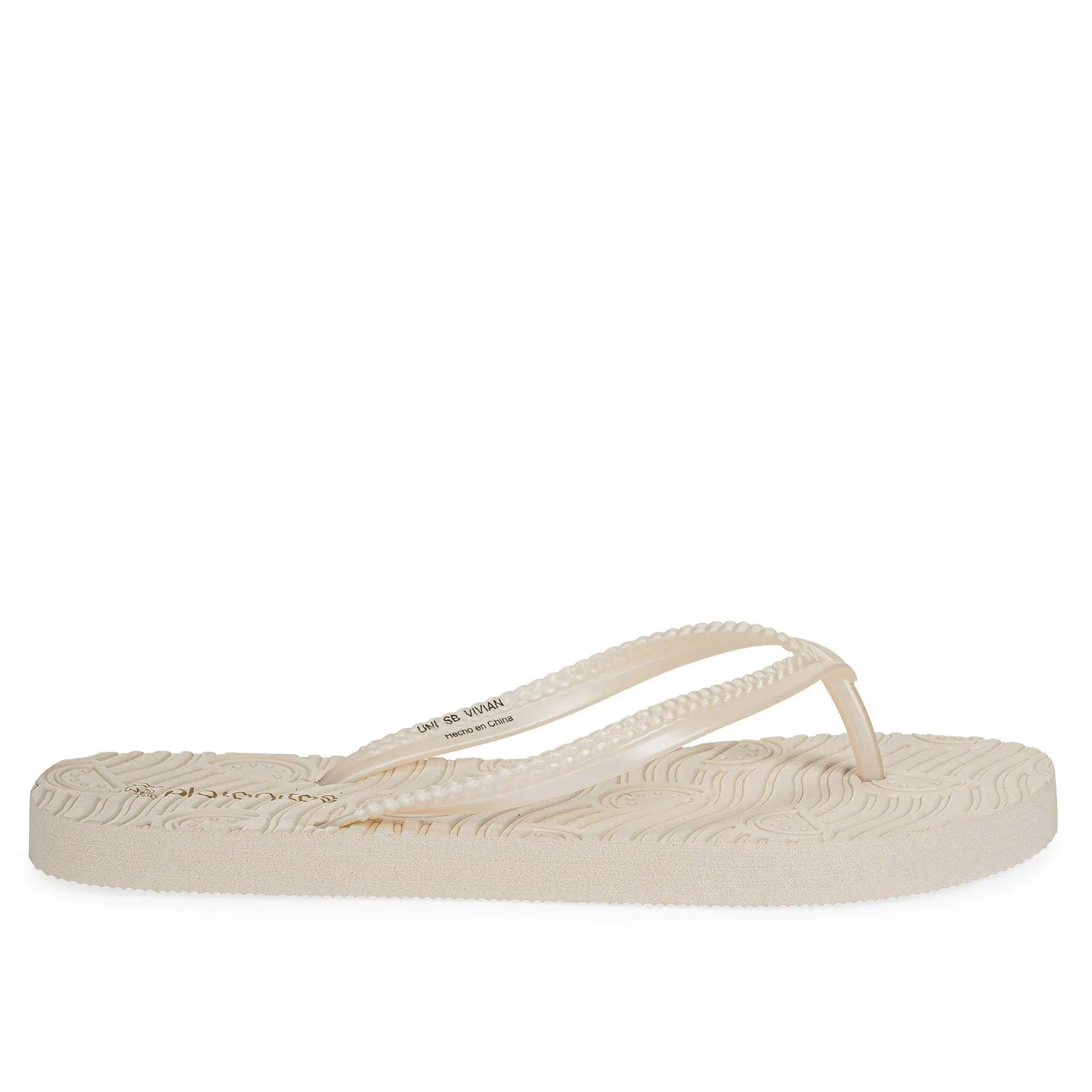 Platanitos Sandalia Platanitos Dama Sb Vivian color off white | Platanitos
