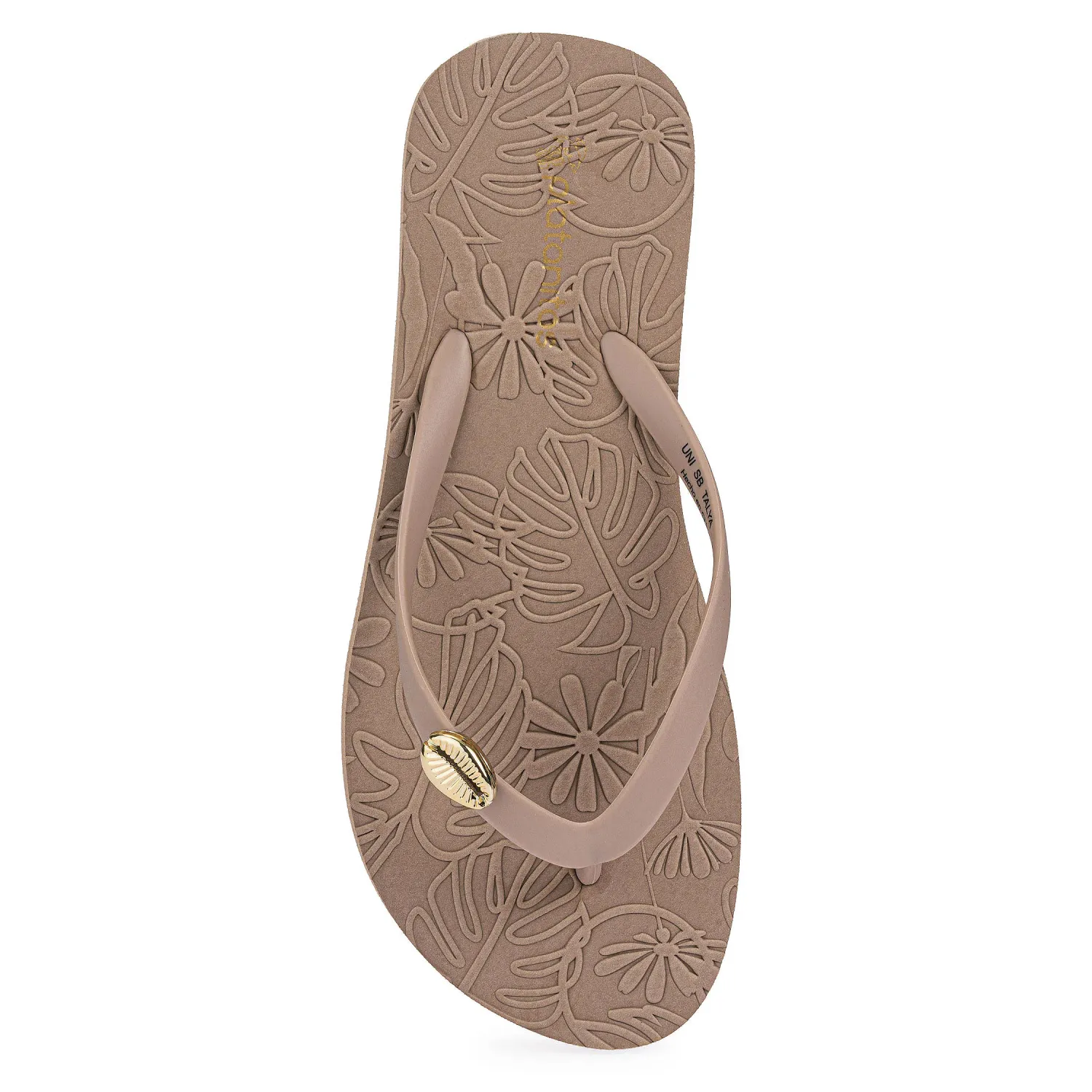 Sandalia Platanitos Dama Sb Talya color marron claro | Platanitos
