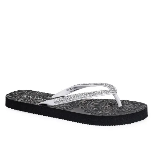 Sandalia Platanitos Dama Sb Stereo color blanco | Platanitos
